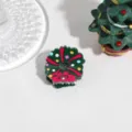 Mini molletta per capelli a corona di Natale simpatici accessori per capelli donna - Christmas Wreath