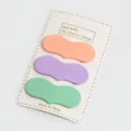 Candy color seamless bangs clips sweet hair accessories set for daily fresh styling chic - Heart 3 / 3 Pieces/Pack