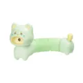 Cute mint green cat LED night light and portable phone holder with flexible telescopic tube body - Stretchable Cat Night Light / Green