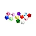 12 colors star-shaped birthstone crystal glass beads for DIY jewelry making accessories - Multicolor