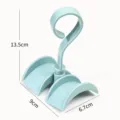 Platzsparender hellblauer drehbarer Handtaschenhaken für Schränke, 13,5x9x6,7 cm - 12.7x9x6.7cm / Nordic Blau