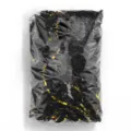 Premium black and gold shredded crinkle paper grass for gift box basket filling 100g - Mixed Black and Gold