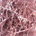 Metallic rose gold crinkle cut shredded paper filler for decorative gift box packaging - 100g Pack / SM03 Double-Sided Rose Pink