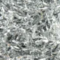 Shiny metallic silver shredded raffia paper silk for gift box packaging filler - 100g Pack / SM01 Double-Sided Silver