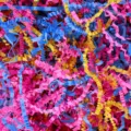 Colorful crinkle cut shredded paper strands filler for gift wrapping packaging box - 100g Pack / Mixed Color Z05 Orange Yellow + Z08 Lake Blue + Z15 Peach Pink