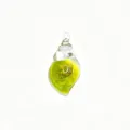 Détail du pendentif coquillage luminescent, charme d'escargot pour bijoux DIY et accessoires phone. - Vert