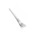 Gehaemmerte edelstahl kuchengabel, elegante dessertgabel, kuechen geschirr varianten stil. - 304 Gehämmerte 3-Zinken-Gabel / Naturfarben