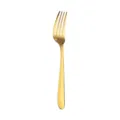 Fourchette de table en acier inoxydable doré cuisine moderne vaisselle élégante pièce - Fourchette de Table / Or
