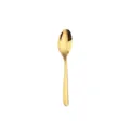 Cuillère à café en acier inoxydable doré, cuillère à dessert élégante pour vaisselle de table. - Cuillère à Thé / Or
