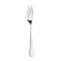 Edelstahl Westliche Essgabel Einzelstück, hochwertiges silbernes poliertes Finish für die Küche. - Tafelgabel / Naturfarben