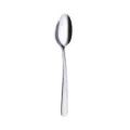 Edelstahl Suppenlöffel, verdicktes langlebiges Besteck für Küche und Restaurant, silber - Mittlerer Löffel