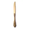 Coltello da bistecca vintage in acciaio inossidabile dorato stile europeo posata. - Coltello da Tavola / Oro Titanio