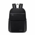 Heren zakelijke multifunctionele rugzak waterdichte nylon reizen laptop rugzak zwart - Zwart