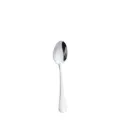 Edelstahl Esslöffel, polierte Silberoberfläche, klassisches Besteck für Haushalt und Hotel. - Teelöffel / Naturfarben