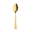 Stainless steel golden spoon elegant tableware kitchen tool dining table flatware minimalist 1pcs - Dinner Spoon / Titanium Gold