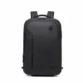 Arctic Hunter 15,6 Inch Business Reizen Trolley Rugzak Duurzaam Zwart Polyester - Zwart
