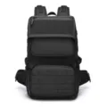 Large capacity outdoor tactical backpack for hiking, camping, travel, and durable daily use. - 20-35L / Black