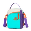 Colorful lightweight shoulder bag crossbody bag for outdoor sports and daily casual use. - Lake Blue / Below 20L