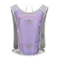 Lightweight running hydration backpack purple unisex cycling hiking outdoor sports bag. - Below 20L / Taro Purple