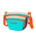 Colorful outdoor casual crossbody bag, lightweight travel chest pack with adjustable straps. - Below 20L / Lake Blue