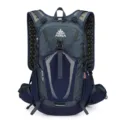 Dark blue tactical hiking backpack lightweight outdoor sports camping water-resistant rucksack - 20-35L / Blue