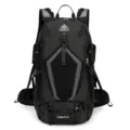 Black 36L Outdoor Hiking Backpack Waterproof Sports Travel Rucksack for Men and Women - Black