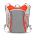 Leichter Outdoor Lauf-Trinkrucksack, atmungsaktiver Mesh-Wanderrucksack, grau/orange - Unter 20L / Orange