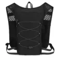 Leichter Lauf-Trinkrucksack Weste für Outdoorsport, Radfahren und Wandern Abenteuer. - Unter 20L / Schwarz