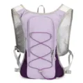 Leichter Trailrunning-Trinkrucksack, atmungsaktiver Mesh-Marathon-Wasserbeutel für Outdoorsport. - Lila