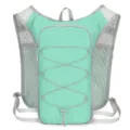 Mintgrüne Lauf-Trinkweste Rucksack für Outdoor-Radfahren, Wandern und Sport leicht - Unter 20L / Apfelgrün
