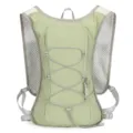 Leichter Laufwesten-Rucksack, atmungsaktiver Outdoor-Marathon-Trinkrucksack, hellgrün. - Grün