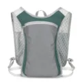 Leichter Lauf-Trinkrucksack mit atmungsaktiven Mesh-Schultergurten fur Outdoor-Sport und Wandern. - Unter 20L / Graublau