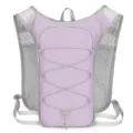 Leichter Lauf-Trinkwesten-Rucksack in Helllila mit atmungsaktiven Mesh-Schultergurten. - Unter 20L / Hellviolett