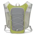 Green and grey cycling backpack, lightweight outdoor sports hiking hydration pack. - Olive Green