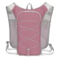 Leichter Sport-Radrucksack, Outdoor-Wander-Trinkweste für Damen und Herren, rosa, atmungsaktiv. - Unter 20L / Nebelviolett
