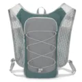 Lightweight outdoor cycling hydration backpack green grey variant for hiking sports cross country. - Grey Blue