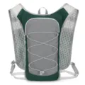 Lightweight cycling hydration backpack running vest outdoor sports hiking water bag in green - Dark Green