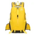 Sac a dos de randonnee en plein air de grande capacite avec poches multiples et design ergonomique. - 40L / Jaune