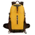 Wanderrucksack großem Kapazität wasserdicht Sport Reise Rucksack für Damen und Herren - 40L / Bernsteingelb