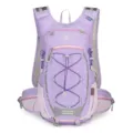 Lightweight outdoor sports backpack, breathable grid hiking daypack, purple hiking bag travel. - Below 20L / Taro Purple