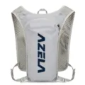 Lightweight running backpack and cycling hydration vest for outdoor marathon sports. - Regular / Grey and Navy Blue
