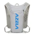 Lightweight running backpack with breathable mesh straps, ideal for outdoor sports and marathons. - Regular / Grey and Blue