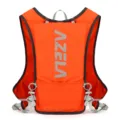 Leichter 5L Marathon Lauf Trinkweste Rucksack für Outdoor Sportarten in leuchtendem Orange - Einzelne Tasche / Orange