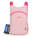Rosa faltbarer leichter Outdoor Reise Rucksack fuer Sport Alltag und Freizeit. - Rosa