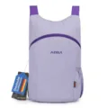 Leichter faltbarer lila Rucksack fuer Outdoor-Reisen, Sport und den taeglichen Gebrauch. - Hellviolett