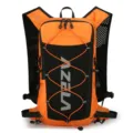Professioneller Outdoor-Marathon-Laufrucksack mit atmungsaktivem Mesh und Kordelzug. - Einzelne Tasche / Orange