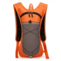 Orange sports hydration backpack for outdoor running, cycling and hiking travel gear. - 5L Capacity Style / Orange