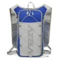Blau-grauer Outdoor-Trinkrucksack für Laufen, Radfahren und Wandern mit atmungsaktiven Gurten. - Einzelne Tasche / Saphirblau