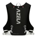 Schwarzer leichter Marathon Laufweste Rucksack 5L Trinkrucksack fuer Outdoor Sport Radfahren. - Schwarz