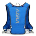 Azela 5L Marathon Lauf-Trinkrucksack, leichte Outdoor-Sport-Fahrradweste Tasche. - Einzelne Tasche / Blau
